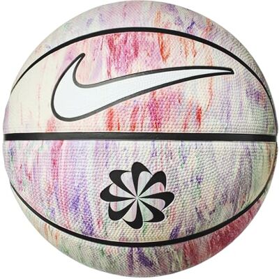 NIKE Everyday Playground Basketball 8P Next Nature – Outdoor Basketball Ball – Robuster Street Basketball – Deflated geliefert, Multi/White/Black/White, 7 NIKE Everyday Playground Basketball 8P Next Nature – Outdoor Basketball Ball – Robuster Street Basketball – Deflated geliefert, Multi/White/Black/White, 7