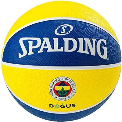 Spalding Europleague Basket Ball Team Fenerbahce Replica 7 Spalding Europleague Basket Ball Team Fenerbahce Replica 7