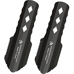 NACETURE Ultraleichte Backpackkelle aus Aluminium, kleines Töpfchen-Multitool mit längerem Griff, unverzichtbar für Wandern, Camping und Überlebenstaschen (Schwarz, 1 Packung) (Schwarz, 2 Stück) NACETURE Ultraleichte Backpackkelle aus Aluminium, kleines Töpfchen-Multitool mit längerem Griff, unverzichtbar für Wandern, Camping und Überlebenstaschen (Schwarz, 1 Packung) (Schwarz, 2 Stück)