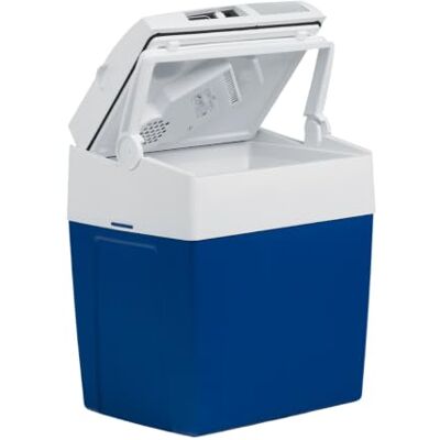 Mobicool ME27 elektrische Kühlbox, 12V und 230V, 26L, blau Mini-Kühlschrank für Auto, Camping, Urlaub, Boot, Festivals leicht, tragbar, mit praktischem Kabelfach und Eco/Max Modus Mobicool ME27 elektrische Kühlbox, 12V und 230V, 26L, blau Mini-Kühlschrank für Auto, Camping, Urlaub, Boot, Festivals leicht, tragbar, mit praktischem Kabelfach und Eco/Max Modus