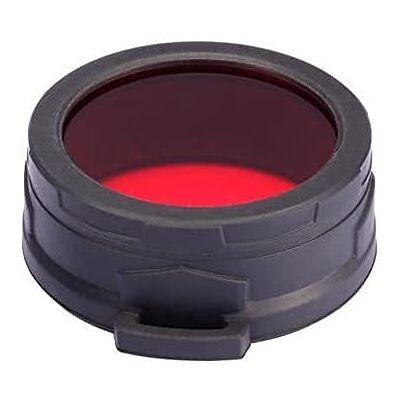 Nitecore NFR60 Filter für Taschenlampe Rot, 11,2 x 8,9 x 3,3 cm Nitecore NFR60 Filter für Taschenlampe Rot, 11,2 x 8,9 x 3,3 cm