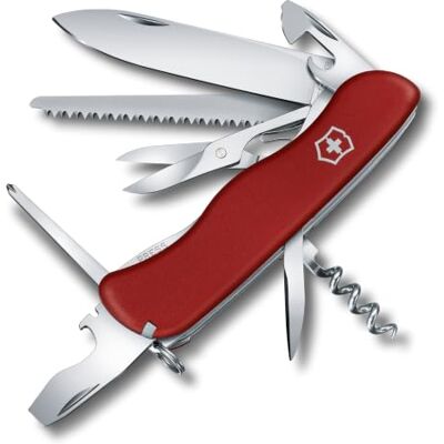 Victorinox Schweizer Taschenmesser Outrider Multitool mit Holzsäge & Schere Großes Taschenmesser mit 14 Funktionen wie Feststellklinge und Phillips-Schraubendreher für Alltag & Camping. Swiss Made Victorinox Schweizer Taschenmesser Outrider Multitool mit Holzsäge & Schere Großes Taschenmesser mit 14 Funktionen wie Feststellklinge und Phillips-Schraubendreher für Alltag & Camping. Swiss Made