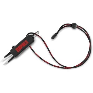 Rapala Unisex-Adult Anglerschere Antiglisse-Angelzubehör-Speziell für Geflochtenes und für alle Angelschnüre-Präzises Schneiden-Umhängeband Schere, Schwarz/Rot, Einzigartig Rapala Unisex-Adult Anglerschere Antiglisse-Angelzubehör-Speziell für Geflochtenes und für alle Angelschnüre-Präzises Schneiden-Umhängeband Schere, Schwarz/Rot, Einzigartig