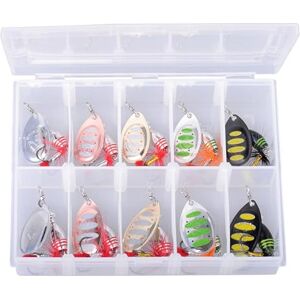 Savage-Gear Rotex Spinner Kit Premium Spinner für Angler, die auf Forelle, Lachs, Hecht & Co. Angeln, Custom Japanese Treble Hooks, sofortige Rotation, Süß- und Salzwasserfischen Assorted Varied Savage-Gear Rotex Spinner Kit Premium Spinner für Angler, die auf Forelle, Lachs, Hecht & Co. Angeln, Custom Japanese Treble Hooks, sofortige Rotation, Süß- und Salzwasserfischen Assorted Varied