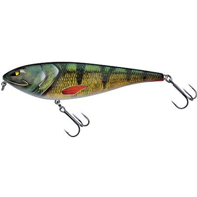 Berkley Zilla Glider Pike Hecht Angelköder, 10cm, Perch Berkley Zilla Glider Pike Hecht Angelköder, 10cm, Perch