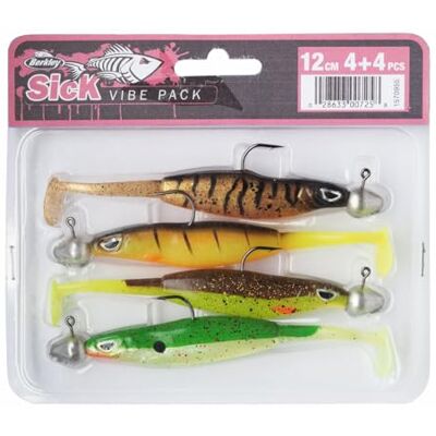 Berkley Sick Vibe 12Cm 4Stück - Softbait Berkley Sick Vibe 12Cm 4Stück - Softbait