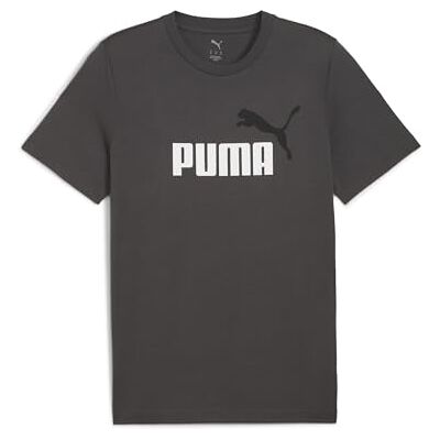 Puma Unisex 2 Color No. 1 Logo Tees, Dunkelgrau, L EU Puma Unisex 2 Color No. 1 Logo Tees, Dunkelgrau, L EU