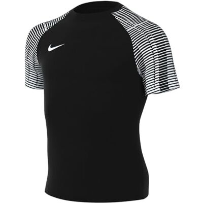 NIKE Dri-Fit Academy Fußballtrikot Für Ältere Kinder, Black/White/White, DH8369-010, S NIKE Dri-Fit Academy Fußballtrikot Für Ältere Kinder, Black/White/White, DH8369-010, S