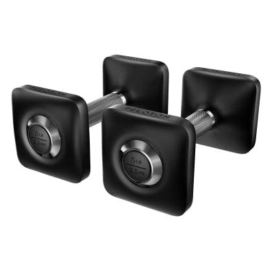 Peloton Hanteln, 2,3 kg-16,6 kg, 2er Set, für Männer und Frauen, ergonomischer und rutschfester Griff, Kurzhanteln, Krafttraining, Workout, Black Peloton Hanteln, 2,3 kg-16,6 kg, 2er Set, für Männer und Frauen, ergonomischer und rutschfester Griff, Kurzhanteln, Krafttraining, Workout, Black