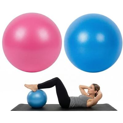 Carehabi Gymnastikball Klein rutschfest 2 Stück Soft Pilatesball 25cm Fitnessball, Yoga Ball Balance Ball für Physiotherapie, Core-Training, Schultertraining und Entspannung Carehabi Gymnastikball Klein rutschfest 2 Stück Soft Pilatesball 25cm Fitnessball, Yoga Ball Balance Ball für Physiotherapie, Core-Training, Schultertraining und Entspannung