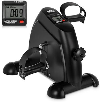 AGM Mini-Motionscykel - Klappbares Design, Verstellbarer Widerstand, LCD-Anzeige - Mini-Trainingsrad AGM Mini-Motionscykel - Klappbares Design, Verstellbarer Widerstand, LCD-Anzeige - Mini-Trainingsrad