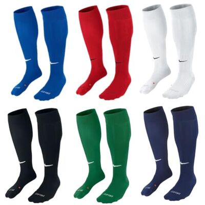NIKE Unisex Knee High Classic Football Dri Fit Fußballsocken, Blau (Varsity Royal Blue/White), M EU NIKE Unisex Knee High Classic Football Dri Fit Fußballsocken, Blau (Varsity Royal Blue/White), M EU
