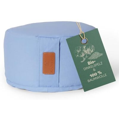 #DoYourYoga rundes Yogabolster waschbarer Bezug, Bio-Dinkelspelz (KBA) Füllung, 30 x 15 cm, Yoga Kissen für Yin Yoga & Meditation Flieder #DoYourYoga rundes Yogabolster waschbarer Bezug, Bio-Dinkelspelz (KBA) Füllung, 30 x 15 cm, Yoga Kissen für Yin Yoga & Meditation Flieder