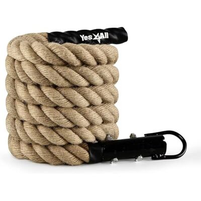Yes4All Gym Climbing Rope for Indoor Workouts, 4.5 m Yes4All Gym Climbing Rope for Indoor Workouts, 4.5 m