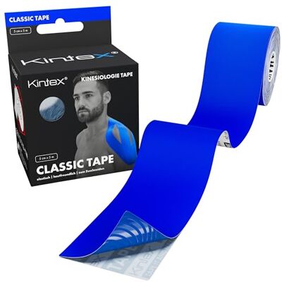 Kintex Kinesiologie Tape Classic Dunkelblau 5 cm x 5 m Sport & Therapie Kintex Kinesiologie Tape Classic Dunkelblau 5 cm x 5 m Sport & Therapie