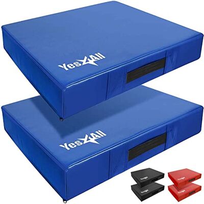 Yes4All UZAJ Silencer Gewichtheben Drop Pads, Blau 15 cm Yes4All UZAJ Silencer Gewichtheben Drop Pads, Blau 15 cm