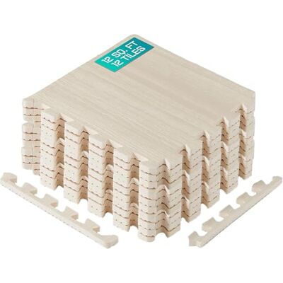 Yes4All Interlocking Bodenschutzmatte Fitness, 12/16/36 Stück (30x30cm), Puzzlematte Bodenmatte für Fitnessgerät, Bodenschutzmatte Fitnessgerät, Fitness Matten Bodenmatte für Home Gym, Garage Yes4All Interlocking Bodenschutzmatte Fitness, 12/16/36 Stück (30x30cm), Puzzlematte Bodenmatte für Fitnessgerät, Bodenschutzmatte Fitnessgerät, Fitness Matten Bodenmatte für Home Gym, Garage