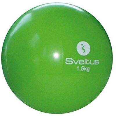 Sveltus Gewichtsball - 1,5kg - 12cm - 23x11.6x17cm - Gewicht Ball Sveltus Gewichtsball - 1,5kg - 12cm - 23x11.6x17cm - Gewicht Ball
