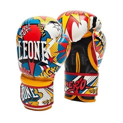 LEONE 1947 , Hero Junior Boxhandschuhe, Unisex-Erwachsene, Weib, 6 OZ, GN400J LEONE 1947 , Hero Junior Boxhandschuhe, Unisex-Erwachsene, Weib, 6 OZ, GN400J