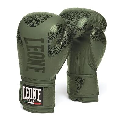 LEONE 1947 , New Maori Boxhandschuhe, grün, 340 g, GN070 LEONE 1947 , New Maori Boxhandschuhe, grün, 340 g, GN070