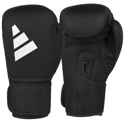 Adidas Boxhandschuhe Hybrid 25 Einstiegsmodell Schwarz, 12 oz Adidas Boxhandschuhe Hybrid 25 Einstiegsmodell Schwarz, 12 oz