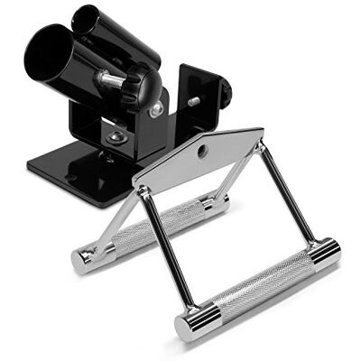 Yes4All JRXV Trizeps-V-förmige Pressstange/geschlossener Griff Kabelaufsätze (Kombi-T-Rägerreihe + Doppelgriffreihe), 9.3inch x 4.8inch x 6inch Yes4All JRXV Trizeps-V-förmige Pressstange/geschlossener Griff Kabelaufsätze (Kombi-T-Rägerreihe + Doppelgriffreihe), 9.3inch x 4.8inch x 6inch