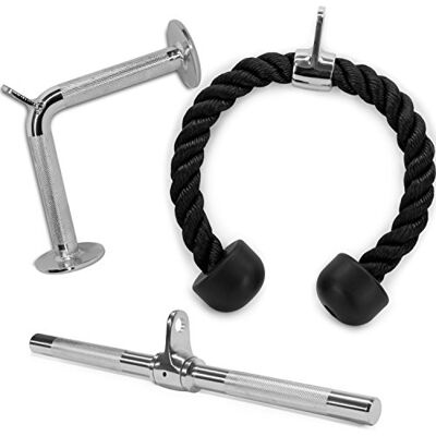 Yes4All V-förmiger Stång V-Trizepsseil - Fitnessgeräte Yes4All V-förmiger Stång V-Trizepsseil - Fitnessgeräte