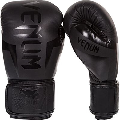 Venum Elite Boxhandschuhe Schwarz/Schwarz 12 Oz Venum Elite Boxhandschuhe Schwarz/Schwarz 12 Oz