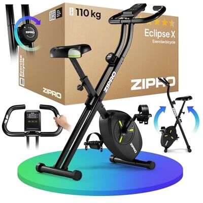 ZIPRO Heimtrainer Fahrrad Klappbar für Ausdauertraining und Cardio Zuhause Ergometer für Indoor-Training, Cycling für Erwachsene, Fitnessgerät für tägliche Bewegung, zum Einklappen in der Wohnung ZIPRO Heimtrainer Fahrrad Klappbar für Ausdauertraining und Cardio Zuhause Ergometer für Indoor-Training, Cycling für Erwachsene, Fitnessgerät für tägliche Bewegung, zum Einklappen in der Wohnung