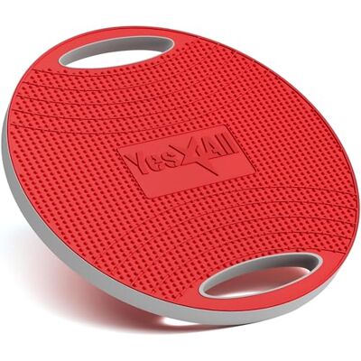 Yes4All D25M Balance Board inkl, Wackelboard Sport mit Griff und Rutschfester Oberfläche; Wackelbrett Balance Board Ø 40cm Ø 41cm, Farbenfroher für Ihr Stabilitäts- und Ganzkörpertraining Yes4All D25M Balance Board inkl, Wackelboard Sport mit Griff und Rutschfester Oberfläche; Wackelbrett Balance Board Ø 40cm Ø 41cm, Farbenfroher für Ihr Stabilitäts- und Ganzkörpertraining