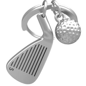Metalmorphose 3D Metall Schlüsselanhänger Golf – Golfschläger & Golfball aus Metall – Elegantes Geschenk für Golfer – Mann oder Frau – MTM929-01 Metalmorphose 3D Metall Schlüsselanhänger Golf – Golfschläger & Golfball aus Metall – Elegantes Geschenk für Golfer – Mann oder Frau – MTM929-01