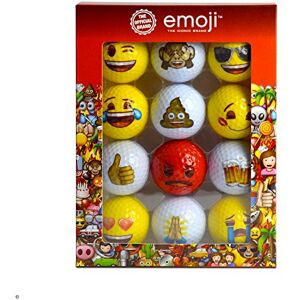 emoji Second Chance Offizielle Neuheit Lustige Golfbälle, Golfgeschenk, 12er-Pack emoji Second Chance Offizielle Neuheit Lustige Golfbälle, Golfgeschenk, 12er-Pack