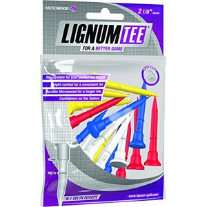 LIGNUM 53Mm Tees 16Pk Mix Neon LIGNUM 53Mm Tees 16Pk Mix Neon