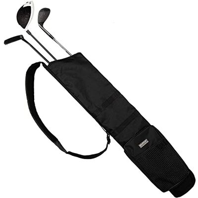 Murray Sporting Goods Stripe Golf Sunday Golftasche Schwarz Leichte Reise Trage mit gepolstertem Schultergurt für Driving Range Praxis einfacher Transport – gut Anfänger, Jugendliche, Erwachsene oder Senioren Murray Sporting Goods Stripe Golf Sunday Golftasche Schwarz Leichte Reise Trage mit gepolstertem Schultergurt für Driving Range Praxis einfacher Transport – gut Anfänger, Jugendliche, Erwachsene oder Senioren