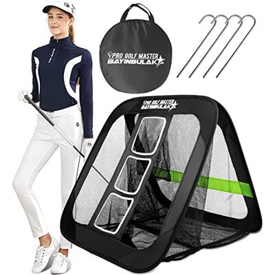bayinbulak Golf Chipping Übungsnetz – Geschenk für Männer und Frauen – Hinterhof Driving Swing Golf Artifact bayinbulak Golf Chipping Übungsnetz – Geschenk für Männer und Frauen – Hinterhof Driving Swing Golf Artifact