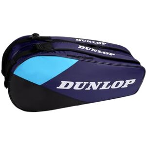 Dunlop FX Club 6 Racket Bag – Tennistasche für bis zu 6 Schläger, Violett/Schwarz/Cyan Dunlop FX Club 6 Racket Bag – Tennistasche für bis zu 6 Schläger, Violett/Schwarz/Cyan