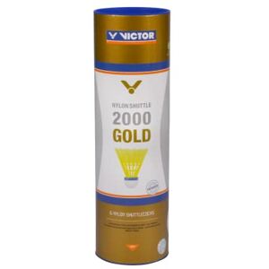 VICTOR BONMAC Nylon Shuttle 2000 Gold-Gelb-Blau VICTOR BONMAC Nylon Shuttle 2000 Gold-Gelb-Blau