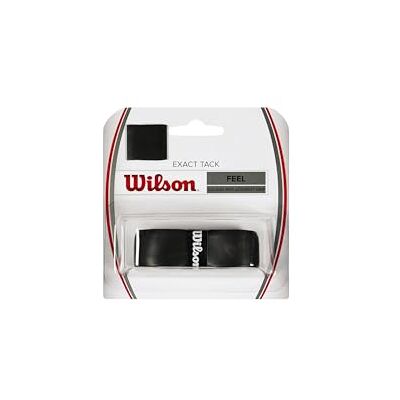 WILSON Squash-Griffband, Exact Tack Grip, Ersatzgriffband, Schwarz, WRR937200, 1 Stück WILSON Squash-Griffband, Exact Tack Grip, Ersatzgriffband, Schwarz, WRR937200, 1 Stück