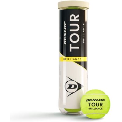 Dunlop Tb Tour Brilliance 4pet - Tennisballkiste Dunlop Tb Tour Brilliance 4pet - Tennisballkiste