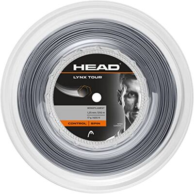 HEAD Lynx Tour Rolle Tennis-Saite, grau, 1.25 Mm / 17 g HEAD Lynx Tour Rolle Tennis-Saite, grau, 1.25 Mm / 17 g