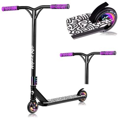 Lionelo WHIZZ Stunt Scooter, ABEC-9 Kugellager, Aluminium Deck, HIC Kompressionssystem, 110mm Rollen, breiter T-Rohr Lenker, Flex Fender MN Steel Bremse, einzigartiges Design Lionelo WHIZZ Stunt Scooter, ABEC-9 Kugellager, Aluminium Deck, HIC Kompressionssystem, 110mm Rollen, breiter T-Rohr Lenker, Flex Fender MN Steel Bremse, einzigartiges Design