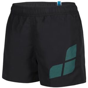 ARENA Jungen Boys' Beach Short Logo Swim Trunks, Asphalt-Water, 164 EU ARENA Jungen Boys' Beach Short Logo Swim Trunks, Asphalt-Water, 164 EU