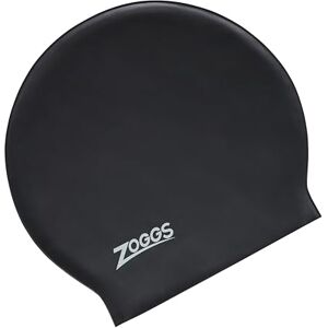 Zoggs Unisex-Adult Long Hair Latex Swimming Cap, Schwarz, Einheitsgröße EU Zoggs Unisex-Adult Long Hair Latex Swimming Cap, Schwarz, Einheitsgröße EU