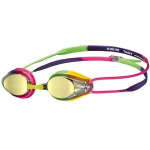 ARENA Tracks Junior Mirror Anti-Fog Wettkampf Schwimmbrille für Kinder, Schwimmbrille mit UV-Schutz, 4 Austauschbaren Nasenstegen, Silikon Dichtungen ARENA Tracks Junior Mirror Anti-Fog Wettkampf Schwimmbrille für Kinder, Schwimmbrille mit UV-Schutz, 4 Austauschbaren Nasenstegen, Silikon Dichtungen