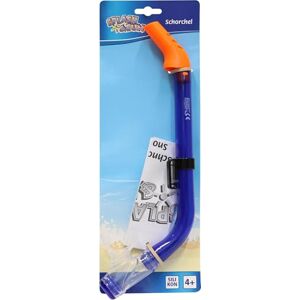 Splash & Fun Schnorchel Kid, Silikon, 4+, blau/orange Splash & Fun Schnorchel Kid, Silikon, 4+, blau/orange