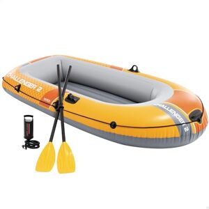 Intex Challenger 2 Boots-Set 66312NP (aufgeblasen, 236 x 114 x 41 cm) Intex Challenger 2 Boots-Set 66312NP (aufgeblasen, 236 x 114 x 41 cm)