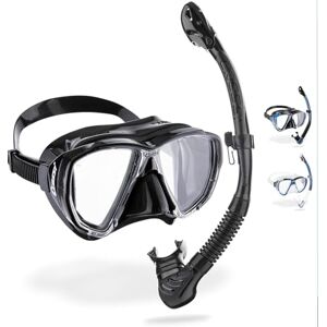 Cressi Big Eyes+Alpha Ultra Dry Combo Black/Black Combo Set Maske + Schnorchel UD zum Tauchen und Schnorcheln, Schwarz/Schwarz, Einheitsgröße, Erwachsene Cressi Big Eyes+Alpha Ultra Dry Combo Black/Black Combo Set Maske + Schnorchel UD zum Tauchen und Schnorcheln, Schwarz/Schwarz, Einheitsgröße, Erwachsene