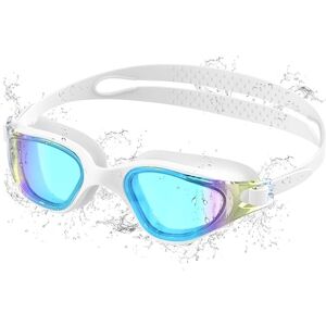 Ambienden Swimming Goggles Adults & Youth Anti-Fog HD Lens, UV Protection, Waterproof Seal for Training, Beach/Pool Secure Fit Unisex Goggles Swimming Men & Women-W Ambienden Swimming Goggles Adults & Youth Anti-Fog HD Lens, UV Protection, Waterproof Seal for Training, Beach/Pool Secure Fit Unisex Goggles Swimming Men & Women-W
