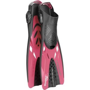 Cressi Tonga Fins Black/Pink S/M Leichte Verstellbare Kurze Flossen oder Set Kurze Flossen, perfekt zum Schnorcheln, Schwimmen, Schwarz/Rosa, S/M (36/41), Erwachsene Cressi Tonga Fins Black/Pink S/M Leichte Verstellbare Kurze Flossen oder Set Kurze Flossen, perfekt zum Schnorcheln, Schwimmen, Schwarz/Rosa, S/M (36/41), Erwachsene