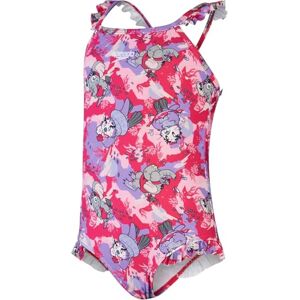 Speedo Mädchen Schwimmen Lernen Badeanzug mit dünnen Trägern Cherry Pink/Sweet Taro/Hellium 6-9M Speedo Mädchen Schwimmen Lernen Badeanzug mit dünnen Trägern Cherry Pink/Sweet Taro/Hellium 6-9M
